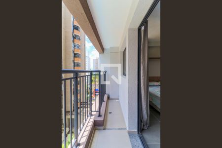 Studio à venda com 25m², 1 quarto e sem vagaVaranda