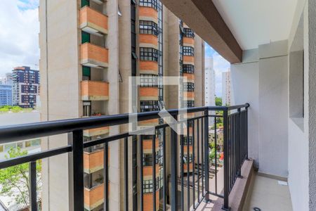 Studio à venda com 25m², 1 quarto e sem vagaVaranda