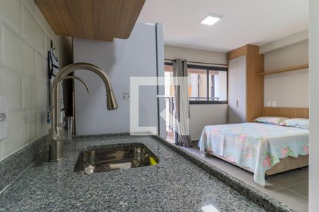 Studio à venda com 25m², 1 quarto e sem vagaCozinha