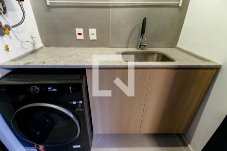 Casa de condomínio à venda com 112m², 2 quartos e 2 vagasDetalhe da area de serviço