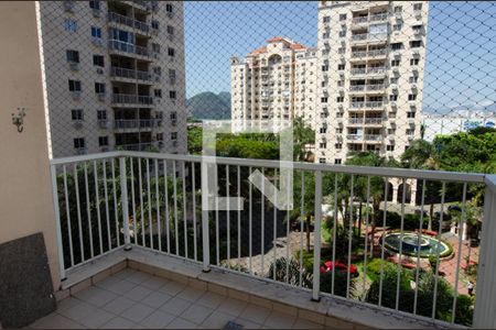 Sacada  de apartamento para alugar com 2 quartos, 64m² em Recreio dos Bandeirantes, Rio de Janeiro