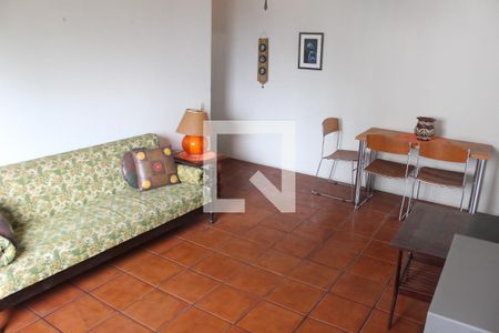 Sala de apartamento para alugar com 1 quarto, 70m² em Itararé, São Vicente