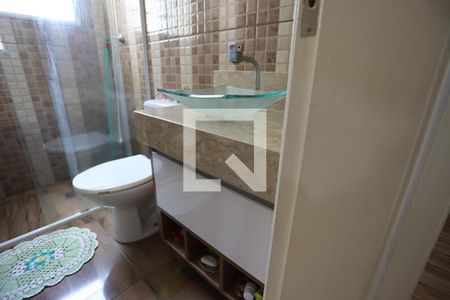 Apartamento para alugar com 48m², 2 quartos e 1 vagaDETALHE DO BANHEIRO