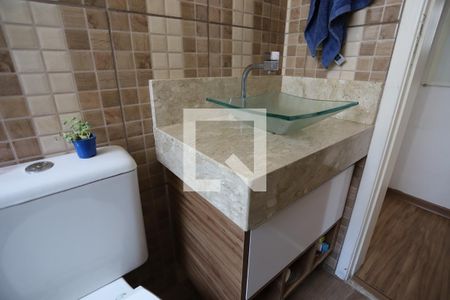 Apartamento para alugar com 48m², 2 quartos e 1 vagaDETALHE DO BANHEIRO