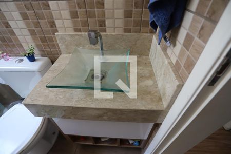 Apartamento para alugar com 48m², 2 quartos e 1 vagaDETALHE DO BANHEIRO