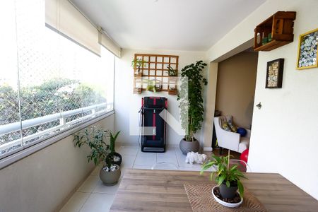 Varanda da Sala de apartamento à venda com 2 quartos, 75m² em Parque Reboucas, São Paulo