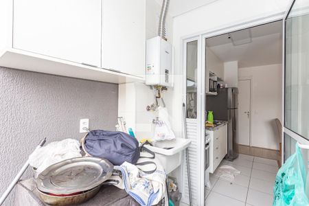 Área de Serviço de apartamento para alugar com 2 quartos, 55m² em Vila Dom Pedro I, São Paulo