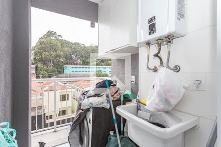 Cozinha de apartamento para alugar com 2 quartos, 55m² em Vila Dom Pedro I, São Paulo
