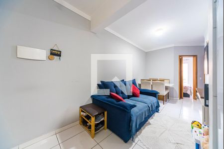 Sala de apartamento à venda com 2 quartos, 37m² em Vila Linda, Santo André