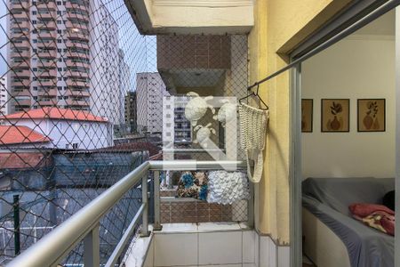 Sacada  de apartamento para alugar com 1 quarto, 40m² em Aviação, Praia Grande