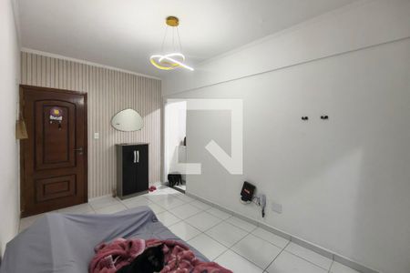 Sala de apartamento para alugar com 1 quarto, 40m² em Aviação, Praia Grande