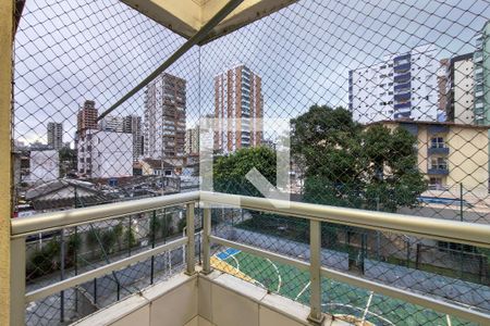 Sacada  de apartamento para alugar com 1 quarto, 40m² em Aviação, Praia Grande