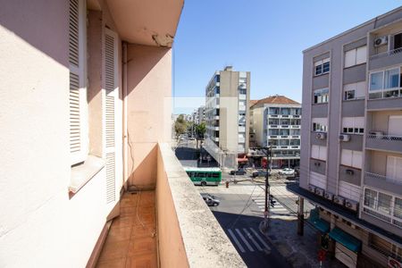 Varanda do Quarto 1 de apartamento à venda com 3 quartos, 74m² em Petrópolis, Porto Alegre