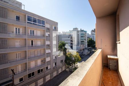 Varanda do Quarto 1 de apartamento à venda com 3 quartos, 74m² em Petrópolis, Porto Alegre