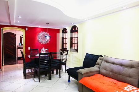 Sala de casa à venda com 4 quartos, 230m² em Vila Camilopolis, Santo André