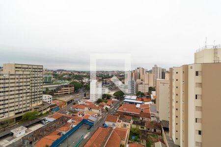 Vista da Sacada de apartamento à venda com 1 quarto, 50m² em Bosque, Campinas