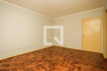 Quarto e sala de apartamento para alugar com 1 quarto, 28m² em Passo da Areia, Porto Alegre