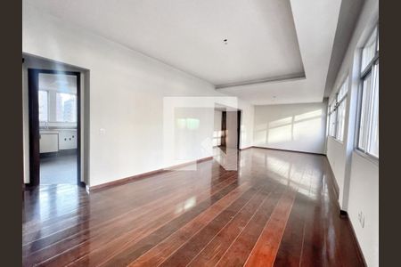 Sala de apartamento à venda com 4 quartos, 170m² em Lourdes, Belo Horizonte
