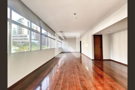 Sala de apartamento à venda com 4 quartos, 170m² em Lourdes, Belo Horizonte