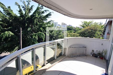 Varanda da Sala de apartamento à venda com 3 quartos, 92m² em Recreio dos Bandeirantes, Rio de Janeiro