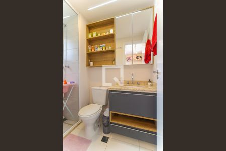 Apartamento à venda com 91m², 2 quartos e 2 vagasBanheiro da Suíte 1