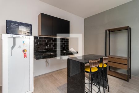 Studio para alugar com 30m², 1 quarto e sem vagaCozinha