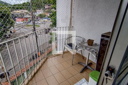 quarto 1 varanda de apartamento à venda com 2 quartos, 56m² em Taquara, Rio de Janeiro