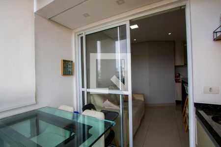 Varanda da Sala de apartamento para alugar com 2 quartos, 38m² em Vila Pires, Santo André