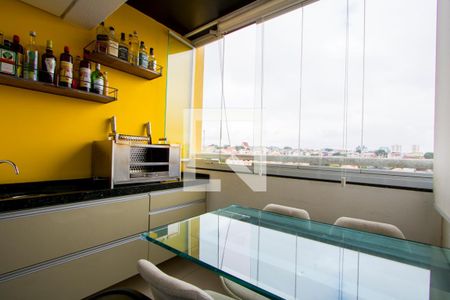 Varanda da Sala de apartamento para alugar com 2 quartos, 38m² em Vila Pires, Santo André