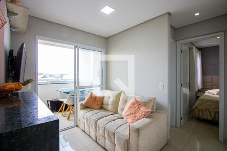 Sala de apartamento para alugar com 2 quartos, 38m² em Vila Pires, Santo André