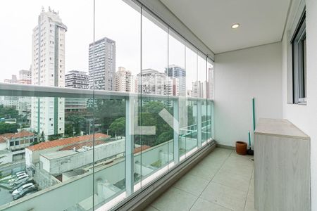 Studio - Varanda de kitnet/studio para alugar com 1 quarto, 45m² em Vila Gomes Cardim, São Paulo