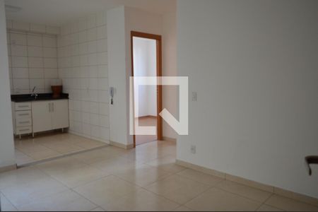 Sala de apartamento para alugar com 2 quartos, 45m² em Chácaras Reunidas Santa Terezinha, Contagem