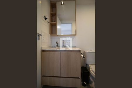 Studio à venda com 30m², 1 quarto e sem vagaBanheiro da Suíte