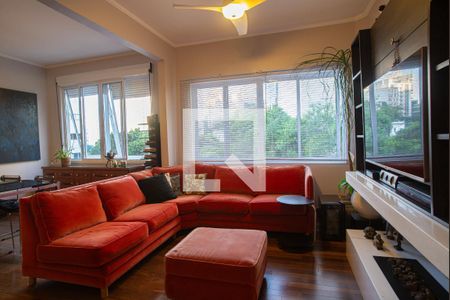 Sala  de apartamento para alugar com 3 quartos, 95m² em Bela Vista, São Paulo