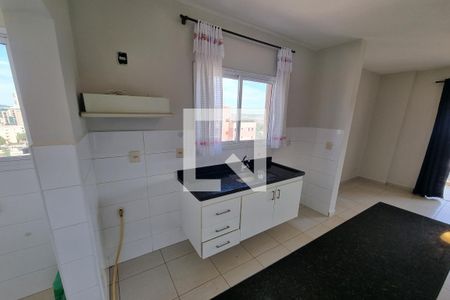 Cozinha de apartamento para alugar com 1 quarto, 50m² em Jardim Nova Alianca, Ribeirão Preto