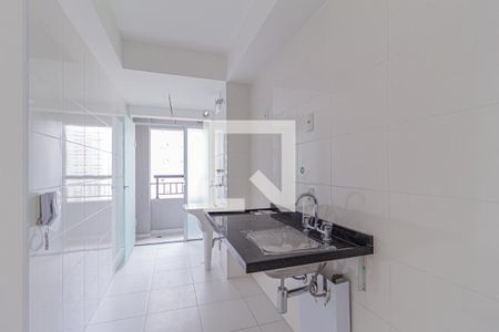 Apartamento à venda com 67m², 2 quartos e 1 vagaCozinha e área de serviço