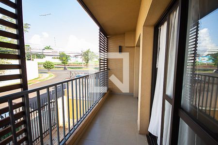 Sacada de apartamento para alugar com 1 quarto, 54m² em Residencial Florida, Ribeirão Preto