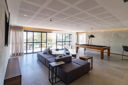 Studio para alugar com 27m², 1 quarto e sem vaga Studio para alugar com 27m², 1 quarto e sem vagaÁrea comum - Salão de jogos