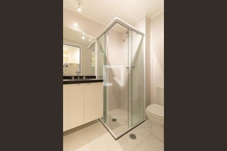 Studio para alugar com 27m², 1 quarto e sem vaga Studio para alugar com 27m², 1 quarto e sem vagaBanheiro