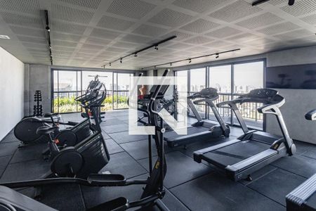 Studio para alugar com 27m², 1 quarto e sem vaga Studio para alugar com 27m², 1 quarto e sem vagaÁrea comum - Academia