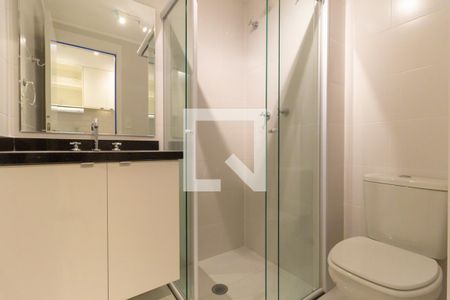 Studio para alugar com 27m², 1 quarto e sem vaga Studio para alugar com 27m², 1 quarto e sem vagaBanheiro