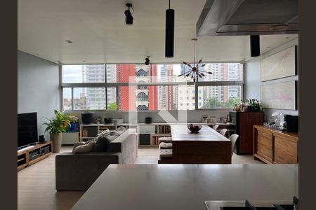 Sala de apartamento à venda com 3 quartos, 98m² em Pinheiros, São Paulo