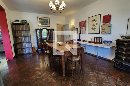 Sala de Jantar de casa à venda com 4 quartos, 425m² em Cosme Velho, Rio de Janeiro