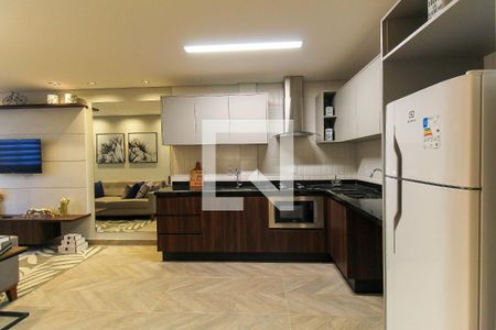 Sala/Cozinha de apartamento à venda com 1 quarto, 38m² em Vila Invernada, São Paulo