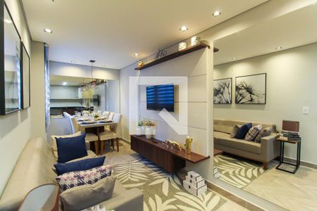 Sala/Cozinha de apartamento à venda com 1 quarto, 38m² em Vila Invernada, São Paulo