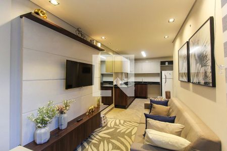 Sala/Cozinha de apartamento à venda com 1 quarto, 38m² em Vila Invernada, São Paulo