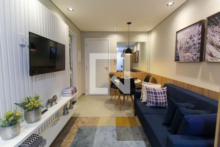 Sala/Cozinha de apartamento para alugar com 1 quarto, 29m² em Vila Invernada, São Paulo