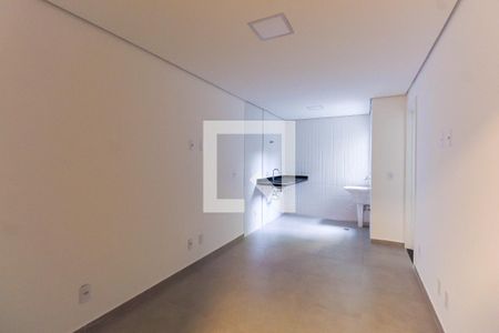 Sala/Cozinha de apartamento à venda com 1 quarto, 28m² em Vila Invernada, São Paulo