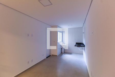 Sala/Cozinha de apartamento para alugar com 1 quarto, 28m² em Vila Invernada, São Paulo