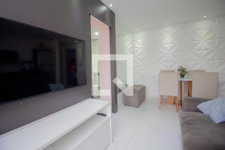 Sala de apartamento à venda com 1 quarto, 34m² em Vila Tolstoi, São Paulo